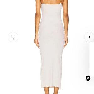 Enza Costa Silk Rib Dress - Canvas NWOT